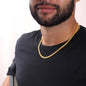 To Boyfriend - Bearded Boyfriend Cuban Chain Necklace - My Custom Gift
