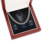 To Son-Lone Wolf Cuban Chain Necklace